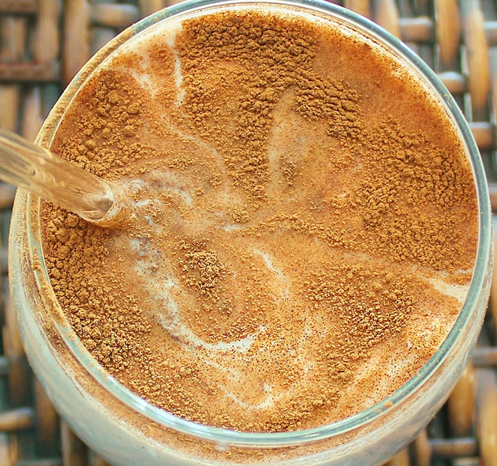 Healthy Vegan Eggnog: High Protein & Low Calorie Recipe